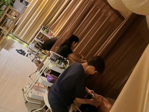 Gội đầu tại LOU Spa
